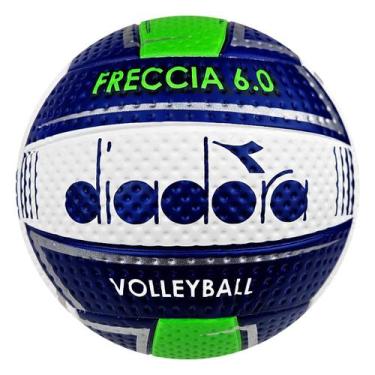 Imagem de Bola Voleibol Diadora Freccia 6.0 Protech Oficial Resistente, Branco, 