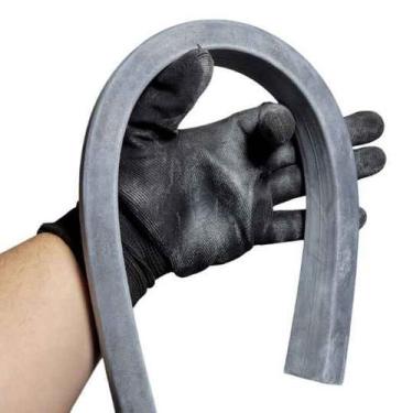 Imagem de Borracha Perfil Esponjoso Vedação 30x15mm Macio Borrachas Londrina - 1