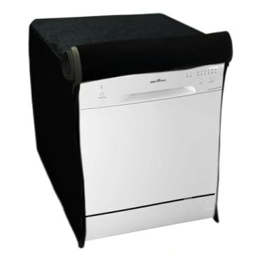 Imagem de CAPA PARA LAVA LOUÇAS BRITÂNIA 8 SERVIÇOS BLL10B IMPERMEÁVEL FLEX (Preto)