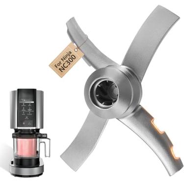 Imagem de Lâmina de reposição para máquinas de sorvete Ninja Creami NC300 Series, substituição de lâmina de remo compatível com Ninja NC299AMZ NC300 NC301 CN305A, substituição para lâmina Ninja Creami