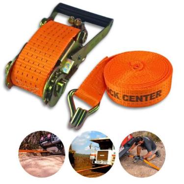 Imagem de Kit Cinta/Catraca de Amarração P/Reboque 5 Toneladas 9 Metros    - BZ