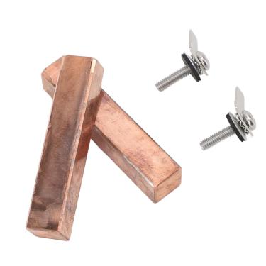 Imagem de 2PC Eletrodos de Ionizador de Cobre para Piscinas, Alta Eficiência de Baixa Eficiência Conjunto de Substituição de Energia para Câmaras de Ionizante de Energia