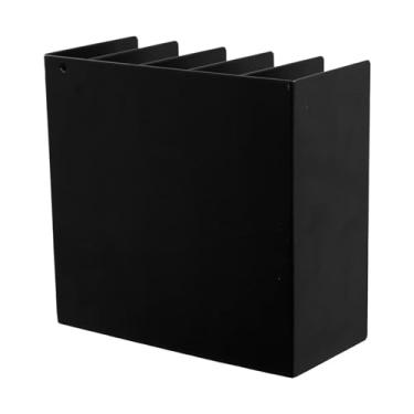 Imagem de MERIGLARE Organizador de arquivos de mesa, porta-pasta de cartas com 5 seções, porta-envelopes, porta-documentos, porta-arquivos de mesa para sala de aula e