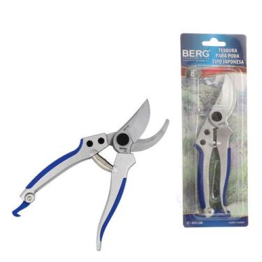 Imagem de Tesoura para Poda Tipo Japonesa Jardinagem Corte By-Pass - 8 Polegadas