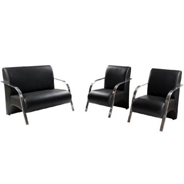 Imagem de Conjunto Vênus Braço Alumínio D Salla Courino Preto