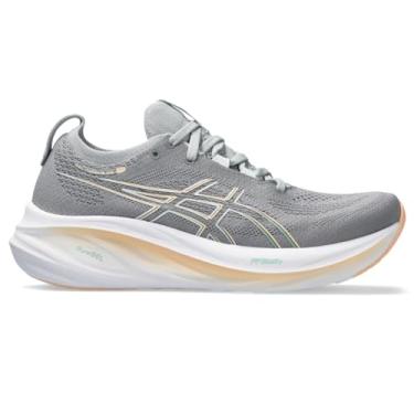 Imagem de Asics Tênis de corrida feminino Gel-Nimbus 26, Folha de pedra/menta pálida, 39