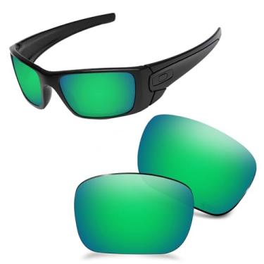 Imagem de AOZAN Lentes de reposição ANSI Z87.1 para óculos de sol Oakley Fuel Cell OO9096, Verde jade, Fuel Cell