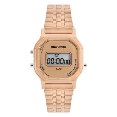 Imagem de Relógio Mormaii Feminino Vintage Rosé - Mo13080b-7j Mo13080b-7j