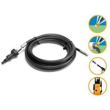 Imagem de Mangueira Nylon Desentupidora 6mt Wap Âmbar Lavadora Pressão - COMPATÍ