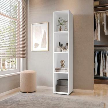 Imagem de Estante para Livros Modular 4 Nichos Delta - DRD Móveis