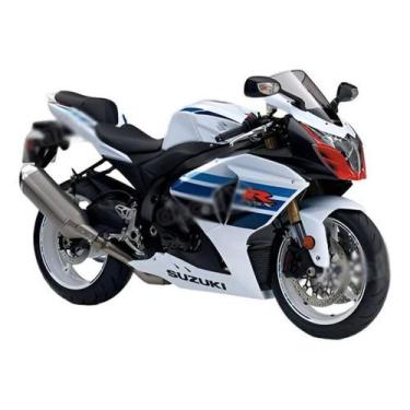 Imagem de Adesivos Lateral Suzuki Gsxr Branca - Spts