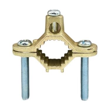 Imagem de Ｂｅｓｇａ Grampo de aterramento para tubo de aterramento, conector de aterramento, alto desempenho, profissional, resistente, fácil de usar, grampo de, 1pcs