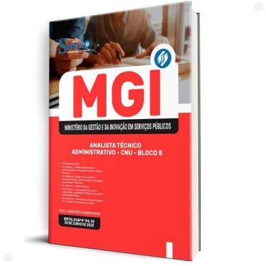 Imagem de Apostila MGI Analista Técnico-Administrativo CNU Bloco 5 - EDITORA SOL