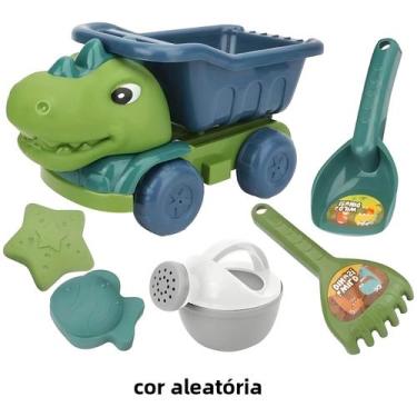 Imagem de Conjunto De Brinquedos De Praia De Areia De Dinossauro Para Veículos D