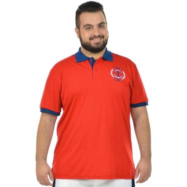 Imagem de Camisa polo eficiente plus size fenomenal(sem elasticidade) Mostarda 52-Unissex