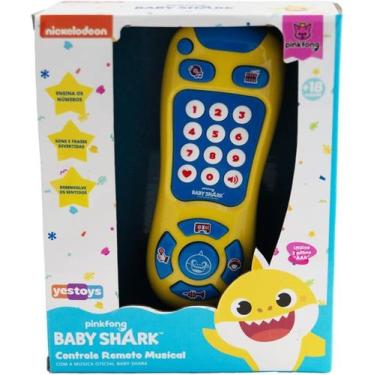 Imagem de Brinquedo Controle Remoto Musical Baby Shark Yes Toys 20504