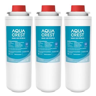 Imagem de AQUA CREST Substituição W283 para Elkay® 51300C, compatível com estações de enchimento de garrafas Elkay® ezH20® e Halsey Taylor®, NSF/ANSI 42, reduz cloro, mau gosto e odor, 3 unidades