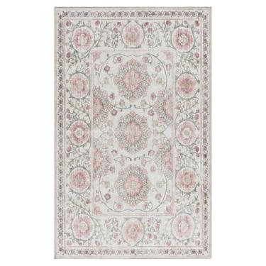 Imagem de Gertmenian Tapete rústico Thomasville Briar para ambientes internos – 7,5 x 12,5 cm, pequeno, durável, fácil de limpar e não derramar, ideal para áreas de alto tráfego na sala de estar, quarto