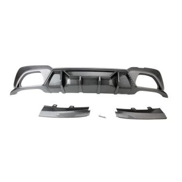 Imagem de Aerofólio difusor de para-choque traseiro compatível com BMW Série 3 G20 G28 2019 2020 2021 2022 2019-2022(Carbon Printed)