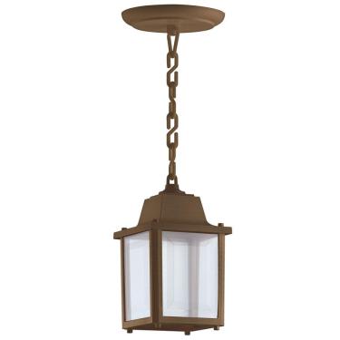 Imagem de Kit 11 Pendente Pergolado Externo Retro Vintage E27 Marrom