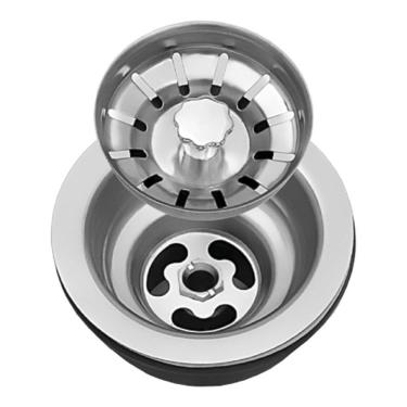 Imagem de Válvula Para Pia Aço Inox 3.1-2 G01 Cromado - Mpozenato