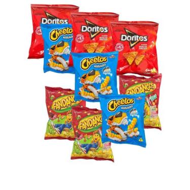 Imagem de Elma Chips Doritos +Fandangos+ Cheetos Caixa C/ 30un Total