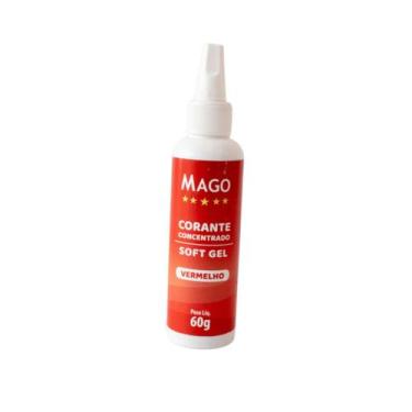 Imagem de Corante SoftGel Vermelho 60g Mago