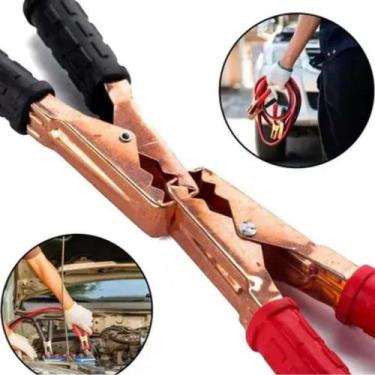 Imagem de Cabo Auxiliar Para Ligar Bateria Ideal Para Emergência Entrega Rápida 