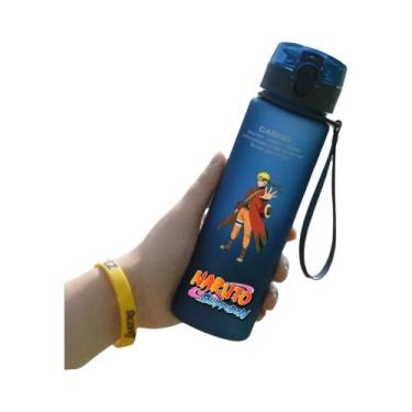 Imagem de Copo De Água Portátil De Grande Capacidade Com Tampa Flip-top Do Anime