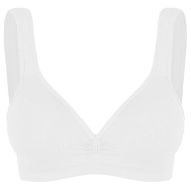 Imagem de sutia top daily trifil 3294 com bojo sem costura original, Branco, G