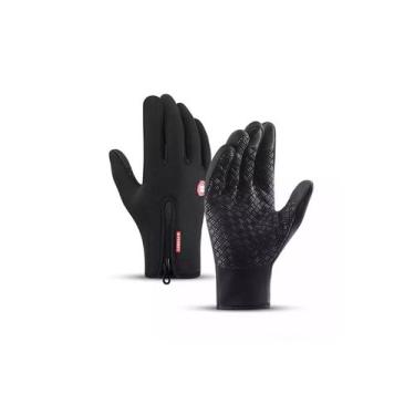 Imagem de Luvas térmicas para tela de toque extremamente fria à prova d'água - L