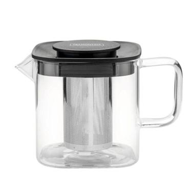 Imagem de Bule para Chá Café Vidro Infusor Aço Inox 600 ml Temperaturas -20 a 150 Graus Tramontina