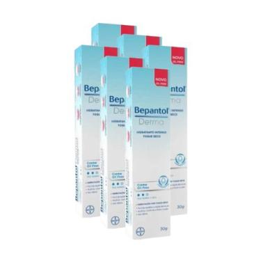 Imagem de Kit 6 Bepantol Derma Toque Seco 30g Leve Mais Pague Menos - Bayer
