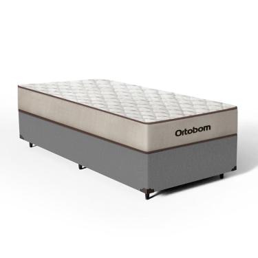 Imagem de Cama Box com Colchão de Espuma D60 Ortobom Force Dream Solteiro 88cm