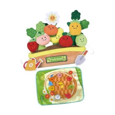 Imagem de YIJU Brinquedos sensoriais para bebês, brinquedos removíveis para classificação de alimentos, educativos para aprendizagem de habilidades motoras finas