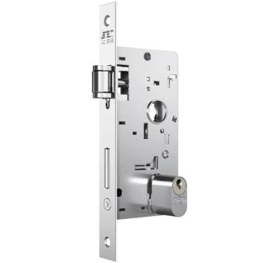 Imagem de Fechadura Lyon 803 Trinco Rolete Roseta em Inox para Exterior - 37290 