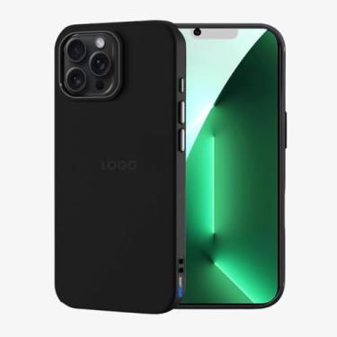 Imagem de SMART E CASE Capa Capinha Case Proteção Premium com Interior em Microfibra, Preta, Resistente a Impactos (iPhone 13 Pro Max)