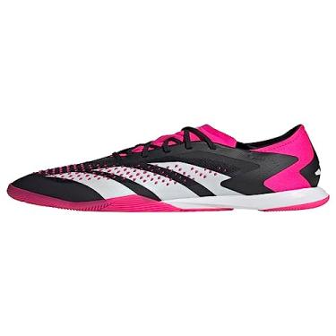 Imagem de adidas Tênis de futebol unissex Accuracy.3 Turf, Core Black/Cloud White/Team Shock Pi, 10