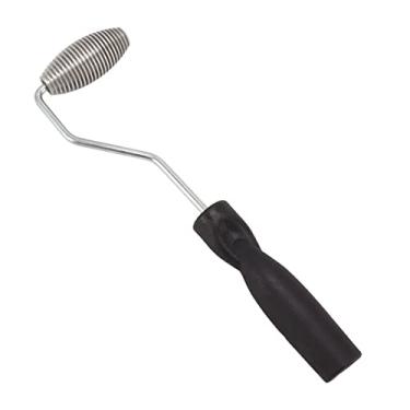 Imagem de Pissente Rolo de Fibra de Vidro Rolo de Bolha para Laminagem de Fibra de Vidro Ferramenta de Pá Com Cabeça de Ligas de Alumínio para Reparo de Telas de Janelas e Portas Laminagem de (Estilo C)