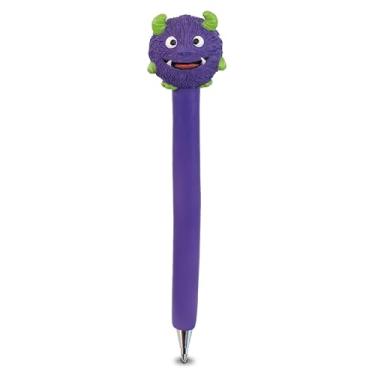 Imagem de Planet Pens Caneta de monstro roxo – canetas engraçadas fofas para crianças, adolescentes, adultos, caneta esferográfica divertida para escrever na escola, material de escritório exclusivo, linda