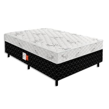 Imagem de Cama Conjugada Casal Ultra Confort Molas Ensacadas V-store 138x188x50