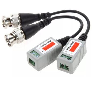Imagem de Video Balun Camera Ahd Até 600mts Conversor Analogico 1 Par - DropJT