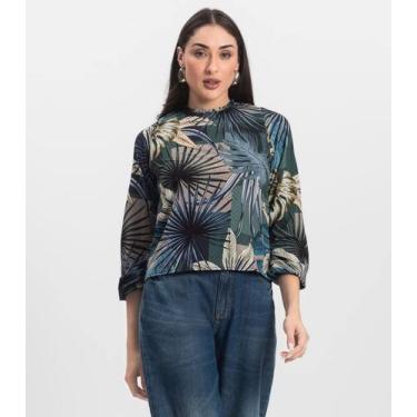 Imagem de Blusa Manga Longa Infinita Cor Verde, G, Verde