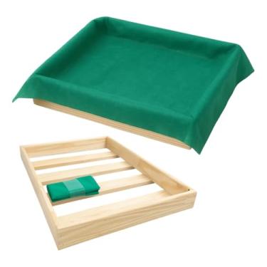 Imagem de Caixa Ecológica para Grama Natural Pet Madeira Sustentável para Cães e Gatos Sanitário Canino Banheiro Para Cães, Dispensa Tapetes Descartáveis, Perfeito para Casas e Apartamentos, Fácil Limpeza