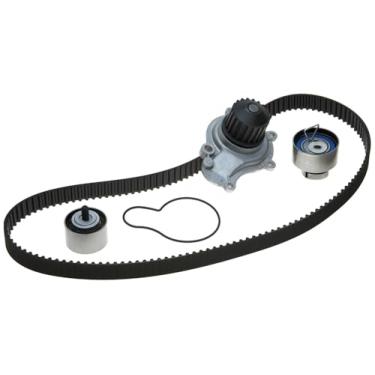 Imagem de ACDelco Kit profissional de correia dentada TCKWP265B com bomba de água, tensor e polia intermediária