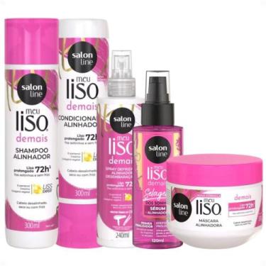Imagem de Kit Salon Line Meu Liso Demais Completo