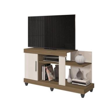 Imagem de Rack Para Sala Multiuso Para TV De Até 42'' Canadá - Móveis Leão, Carv