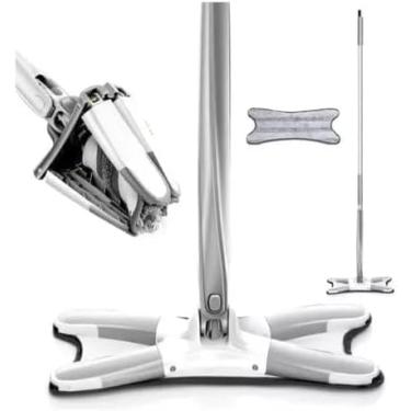 Imagem de MOP X MULTIUSO 360° – RODO ESFREGÃO COM MICROFIBRA LAVÁVEL, CABEÇA GIRATÓRIA E ALTO PODER DE ABSORÇÃO PARA LIMPEZA DE CASA