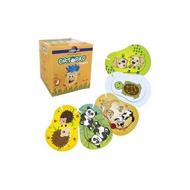 Imagem de Tapa-olhos oclusivo Ortopad Funpack Junior tamanho 50 unidades