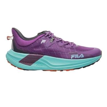 Imagem de Tênis Fila Racer Skytrail Masculino (Roxo/Azul, BR, Adulto, Numérico, 39)